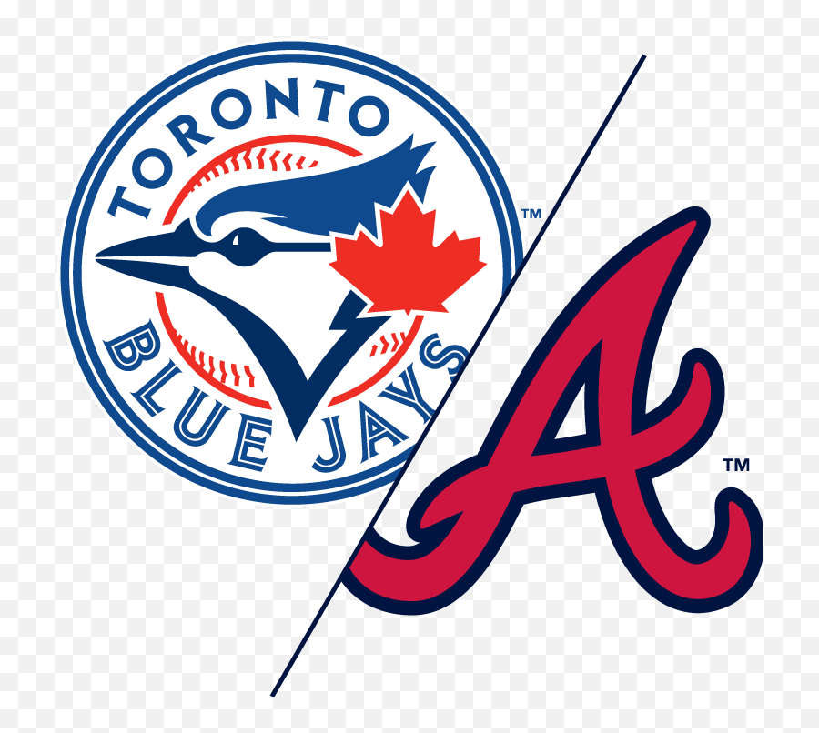 Atlanta Braves Vs - Braves Vs Blue Jays Emoji,Blue Jays Logo