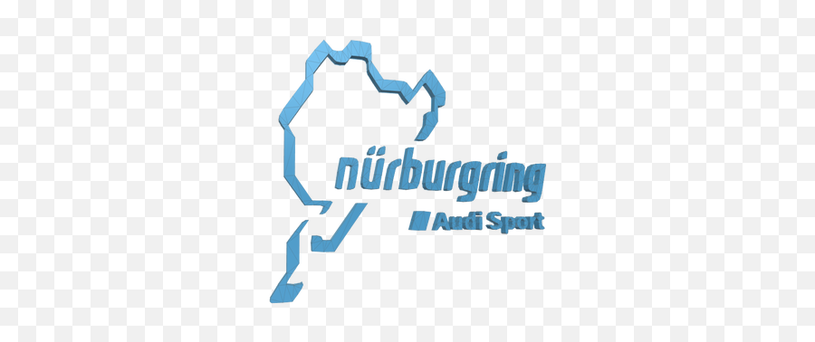 Nürburgring Audi Sport Logo By Luigicoupe - Thingiverse Language Emoji,Sport Logo