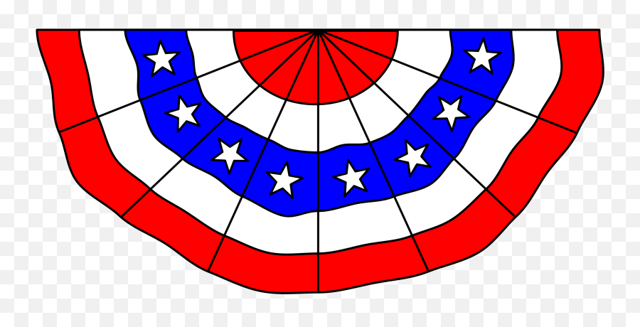 American Flag Bunting Clipart - American Flag Bunting Clip American Flag Bunting Clipart Emoji,American Flag Clipart