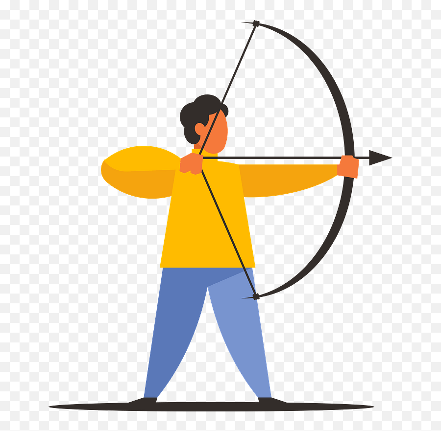 Archer Clipart Free Download Transparent Png Creazilla - Vector Graphics Emoji,Archery Clipart