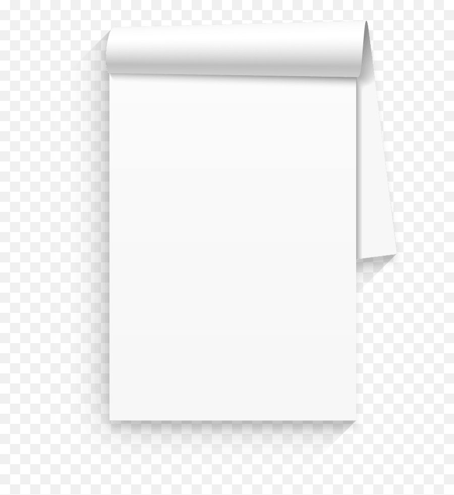 Notepad Transparent Png Clip Art - Empty Emoji,Notepad Clipart