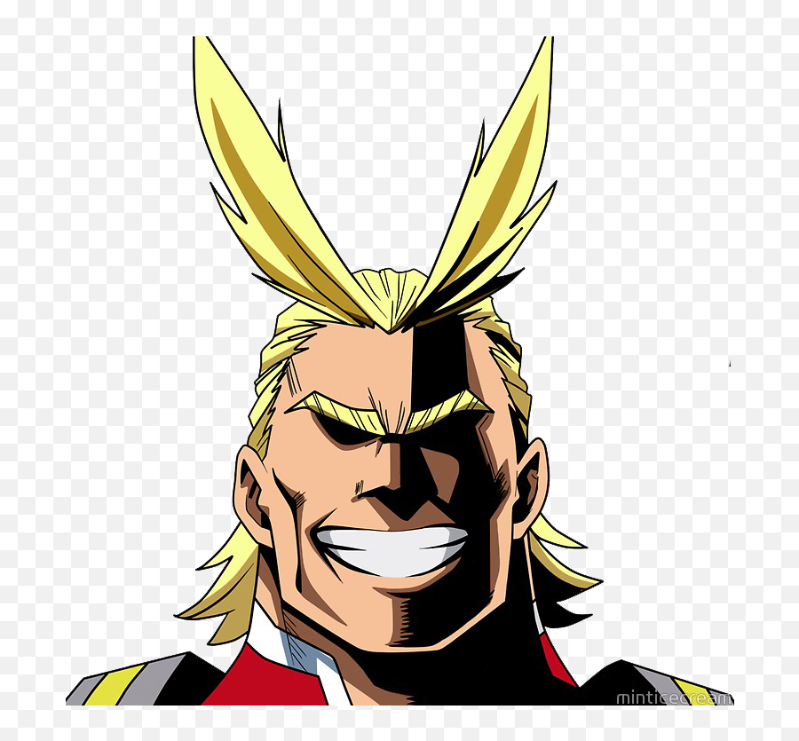 All Might - All Might Face Emoji,All Might Transparent