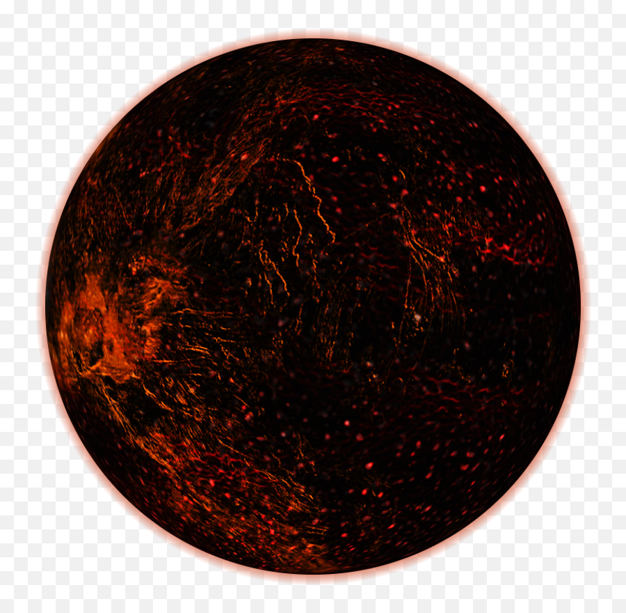 Download Hd Planets Hd Png - Volcanic Planet Png Emoji,Planet Transparent Background