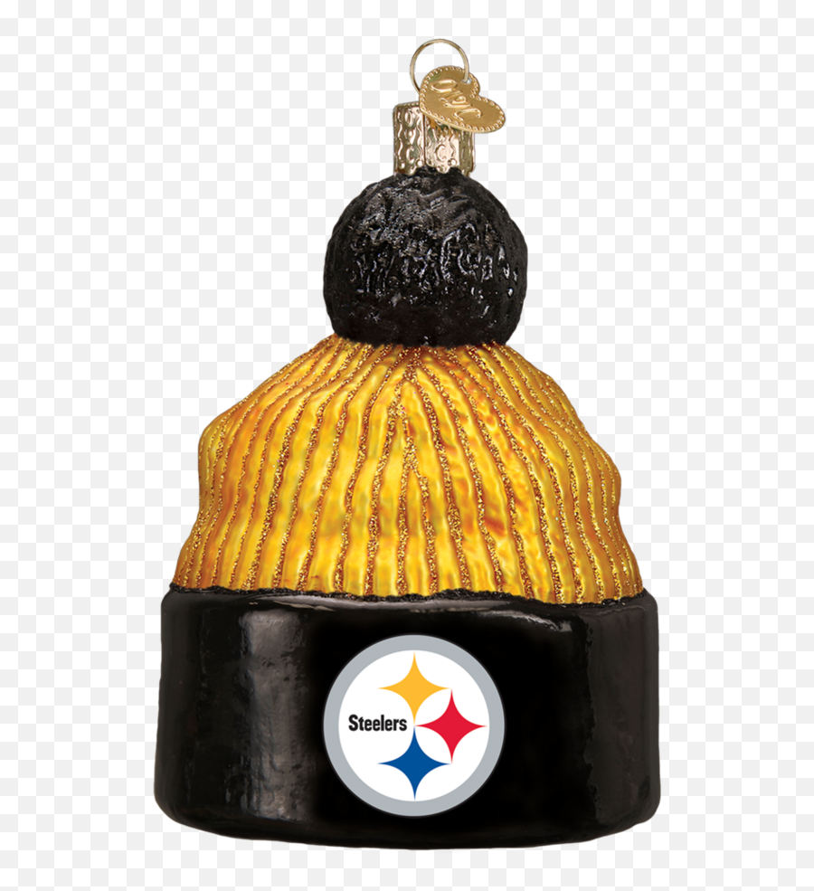 Pittsburgh Steelers Beanie 72614 Old World Christmas Ornament - Pittsburgh Steelers Emoji,Pittsburg Steelers Logo