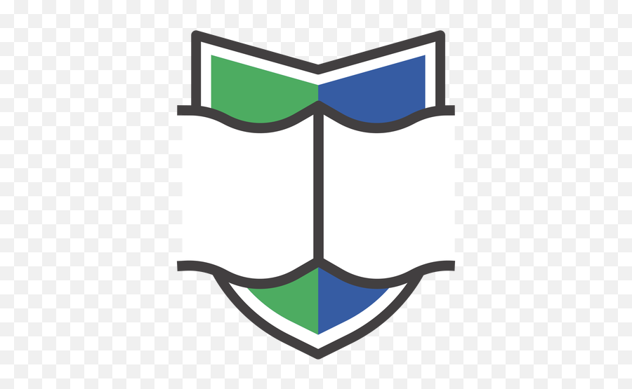 Crest Open Book Logo - Vertical Emoji,Book Logo