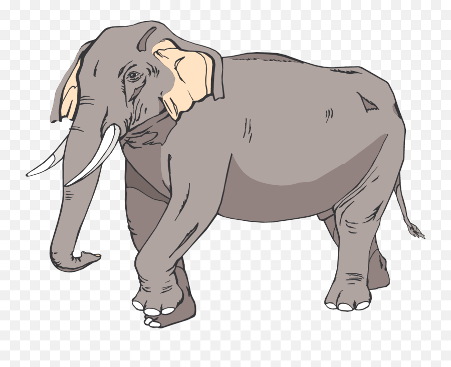 Elephant Clipart Png Transparent - Novocomtop Big Clipart Emoji,Elephants Clipart
