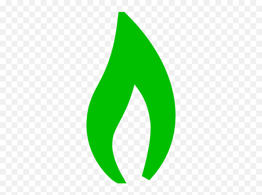 Green Flame Clip Art At Clker - Green Flame Icon Emoji,Green Flames Png
