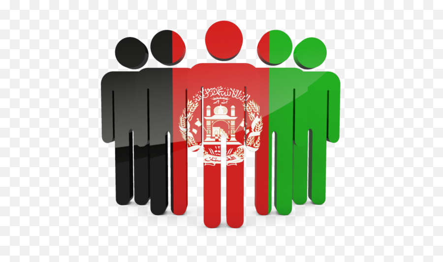 People Icon Illustration Of Flag Of Afghanistan People - Mongolian People Icon Png Emoji,People Icon Transparent