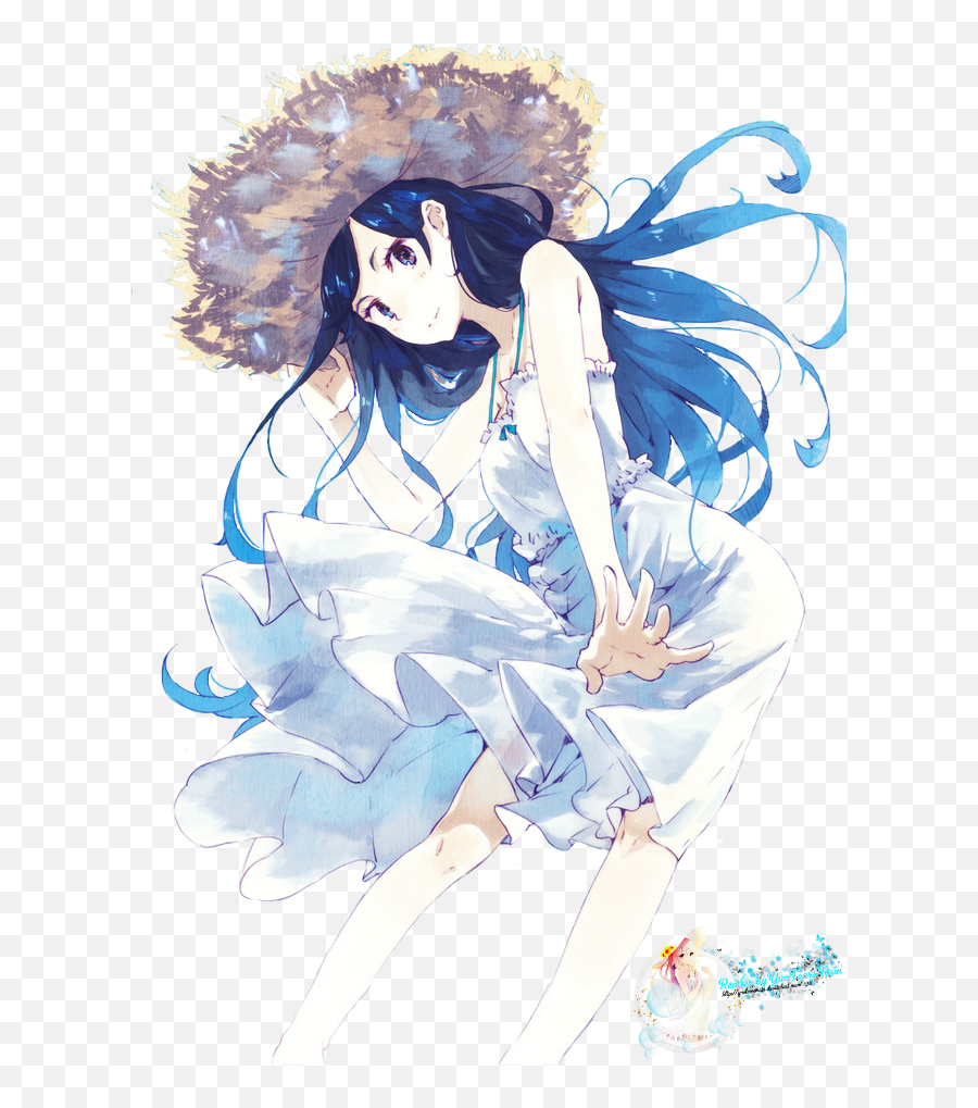 Anime Girl Render Png Transparent Image - Sea Girl Anime Png Emoji,Anime Girls Png