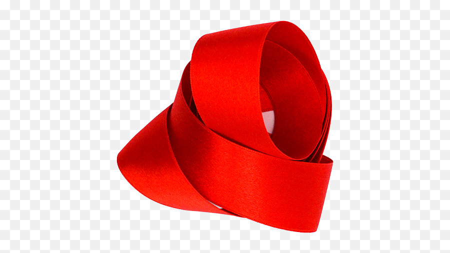 Red Silk Satin Ribbon Emoji,Lace Ribbon Png