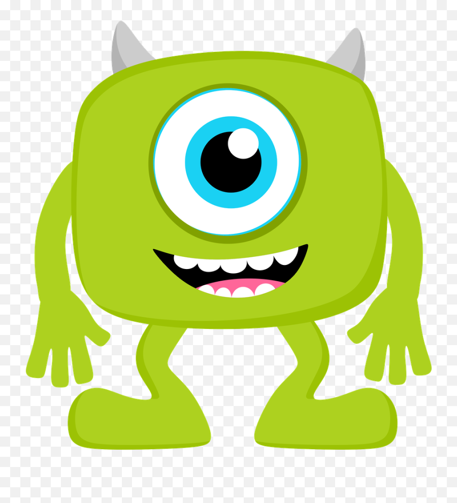 Eyeballs Clipart Monster Tooth - Mike Wazowski Clipart Emoji,Eyeballs Clipart