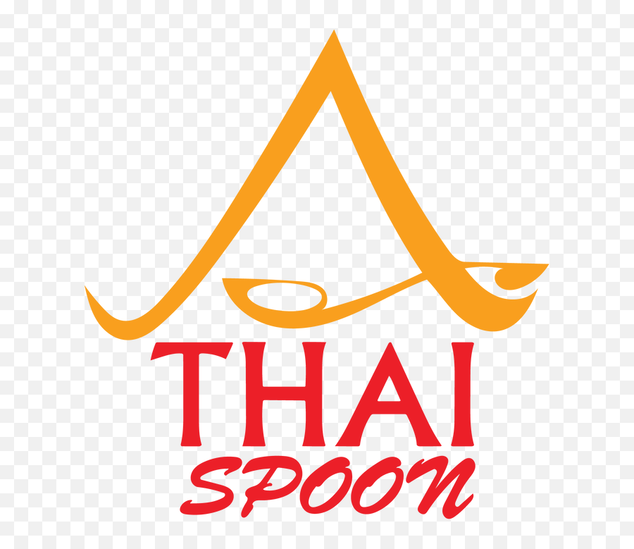 Menu Thai Spoon Emoji,Red Spoon Logo