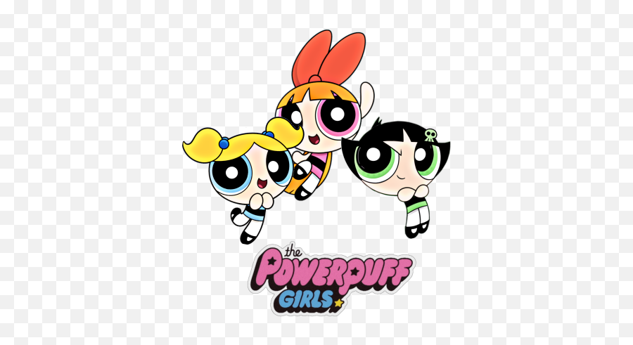 The Powerpuff Girls - Frankly Wearing Emoji,Powerpuff Girls Logo