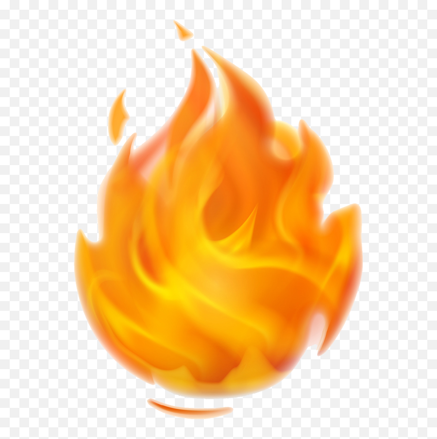 Transparent Background Flame Png - Flame Fire Png Transparent Emoji,Flame Png