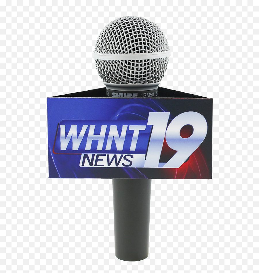 4 - News Channel Mic Logo Emoji,Microphone Logo