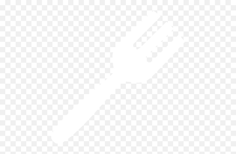 White Fork Icon - Transparent White Fork Png Emoji,Fork Png