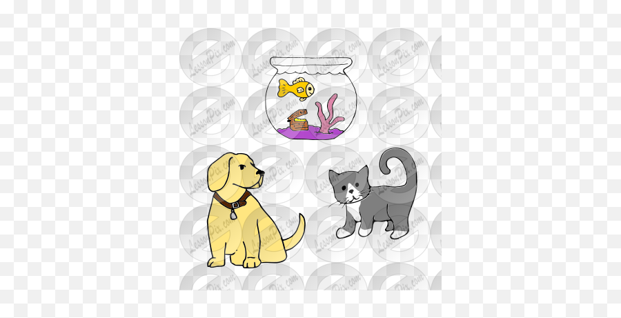 Pets Picture For Classroom Therapy - Happy Emoji,Pets Clipart