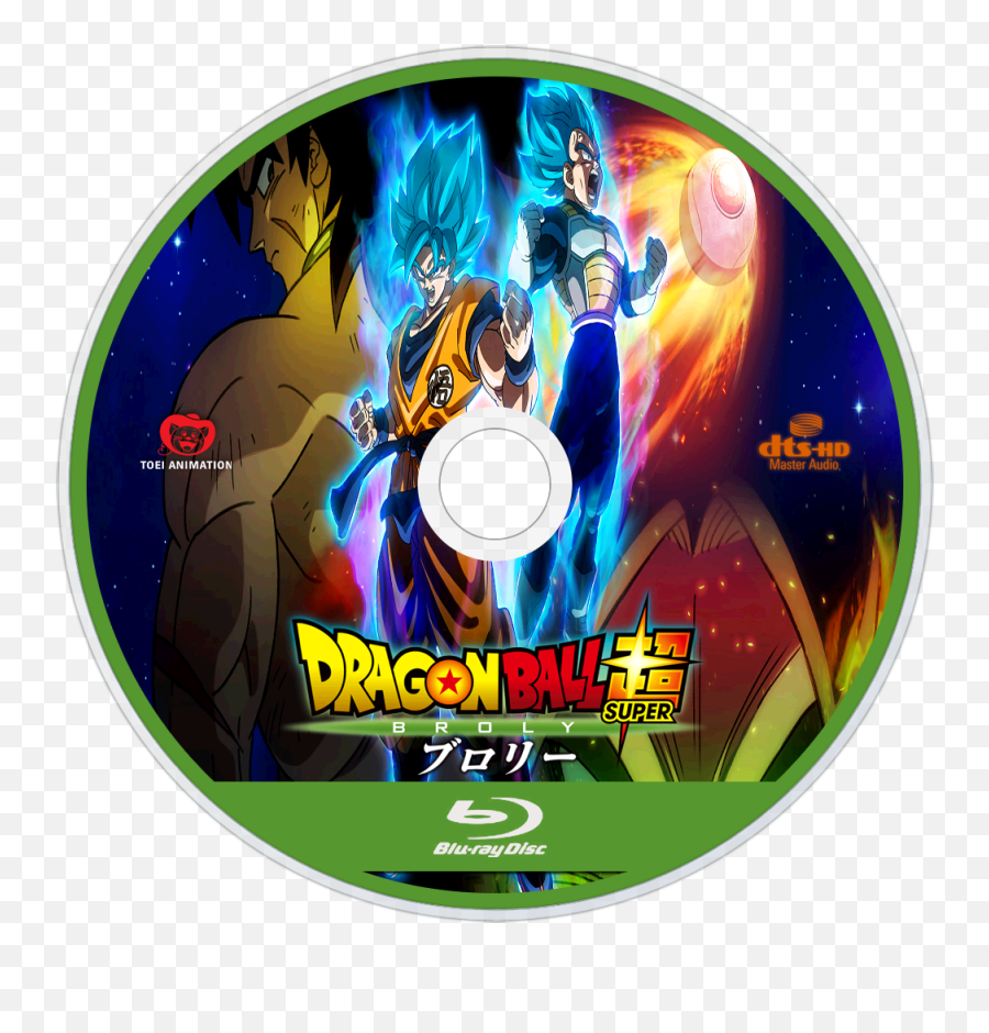 Dragon Ball Super Broly Movie Fanart Fanarttv - Dragon Ball Super Broly Blu Ray Disc Emoji,Dragon Ball Super Logo