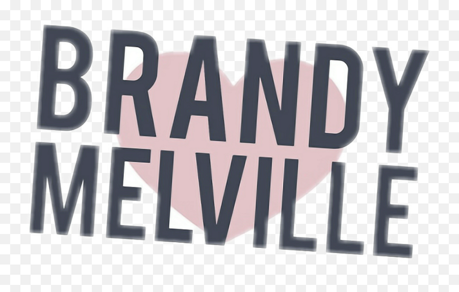 Brandy Melville Stickers Png Hd Png - Transparent Brandy Melville Logo Png Emoji,Brandy Melville Logo