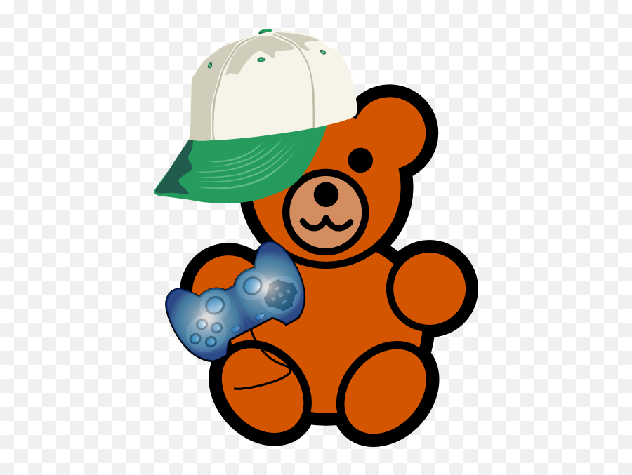 Brother Bear Clip Art At Clker - Transparent Cartoon Teddy Bear Emoji,Brother Clipart
