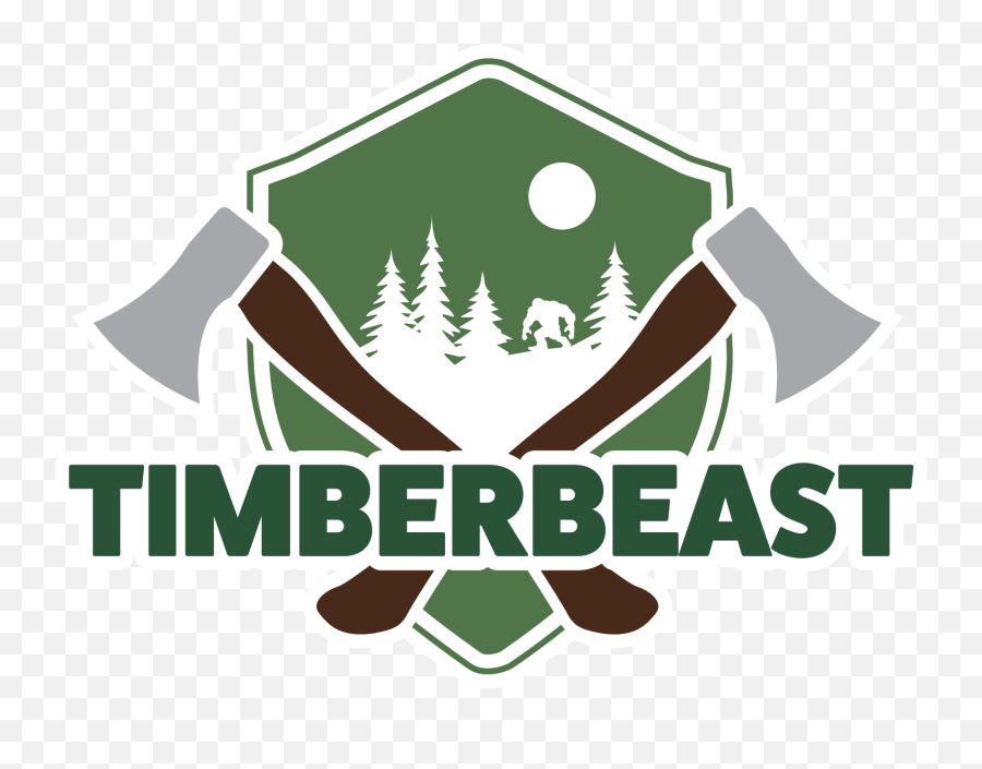 White Outline - Timber Beast Logo Emoji,Beast Logo