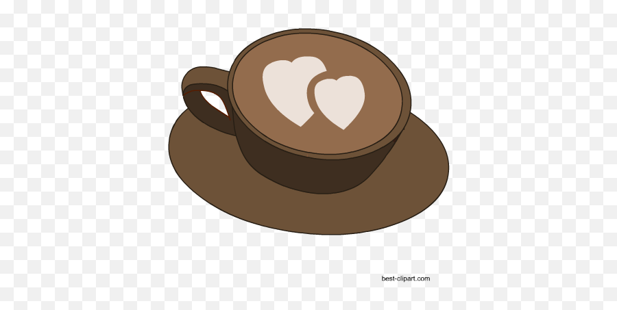Free Coffee Mugs And Coffee Beans Clip Art Images - Conte Max Emoji,Coffee And Donuts Clipart