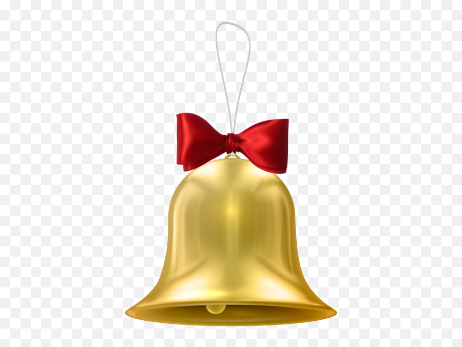 Christmas Gold Bell Transparent Png Clip Art Christmas - Silver Single Christmas Bells Emoji,Bells Clipart