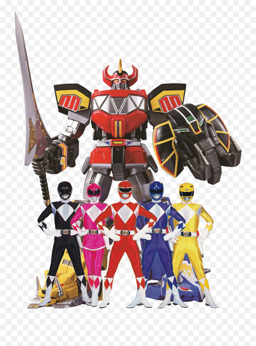 Bandai Tamashii Nations Super Robot - Mighty Morphin Power Rangers Megazord Emoji,Mighty Morphin Power Rangers Logo