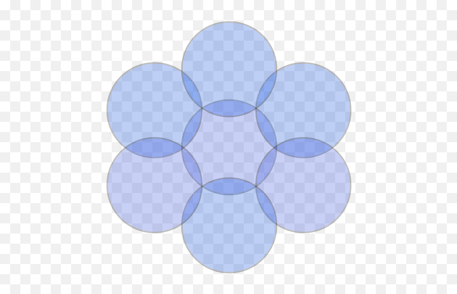 File5 Linked Circles With Transparent Backgroundsvg - Blank Circle Diagram Emoji,Circle With Transparent Background