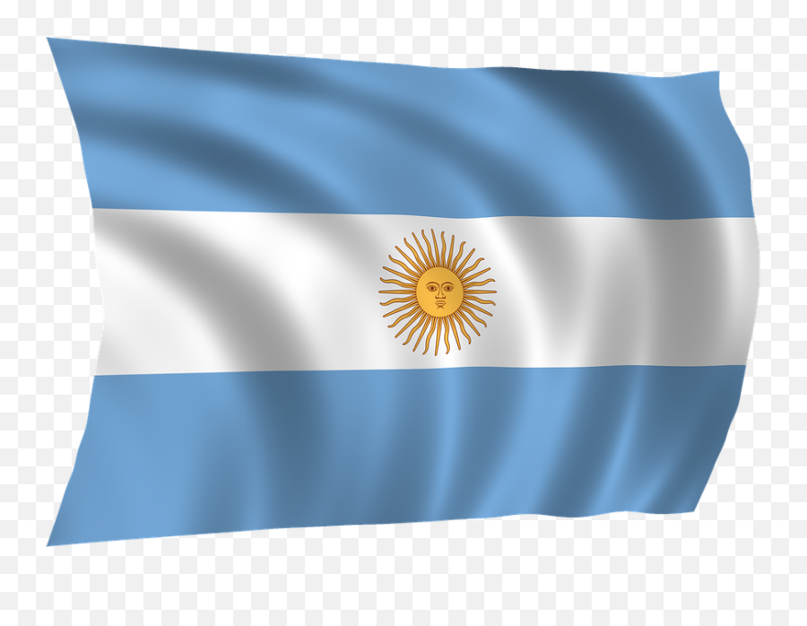 Argentina Flag - Bandera De Argentina Png Emoji,Argentina Flag Png