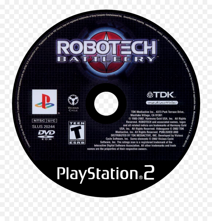 Battlecry Details - Playstation 2 Emoji,Robotech Logo