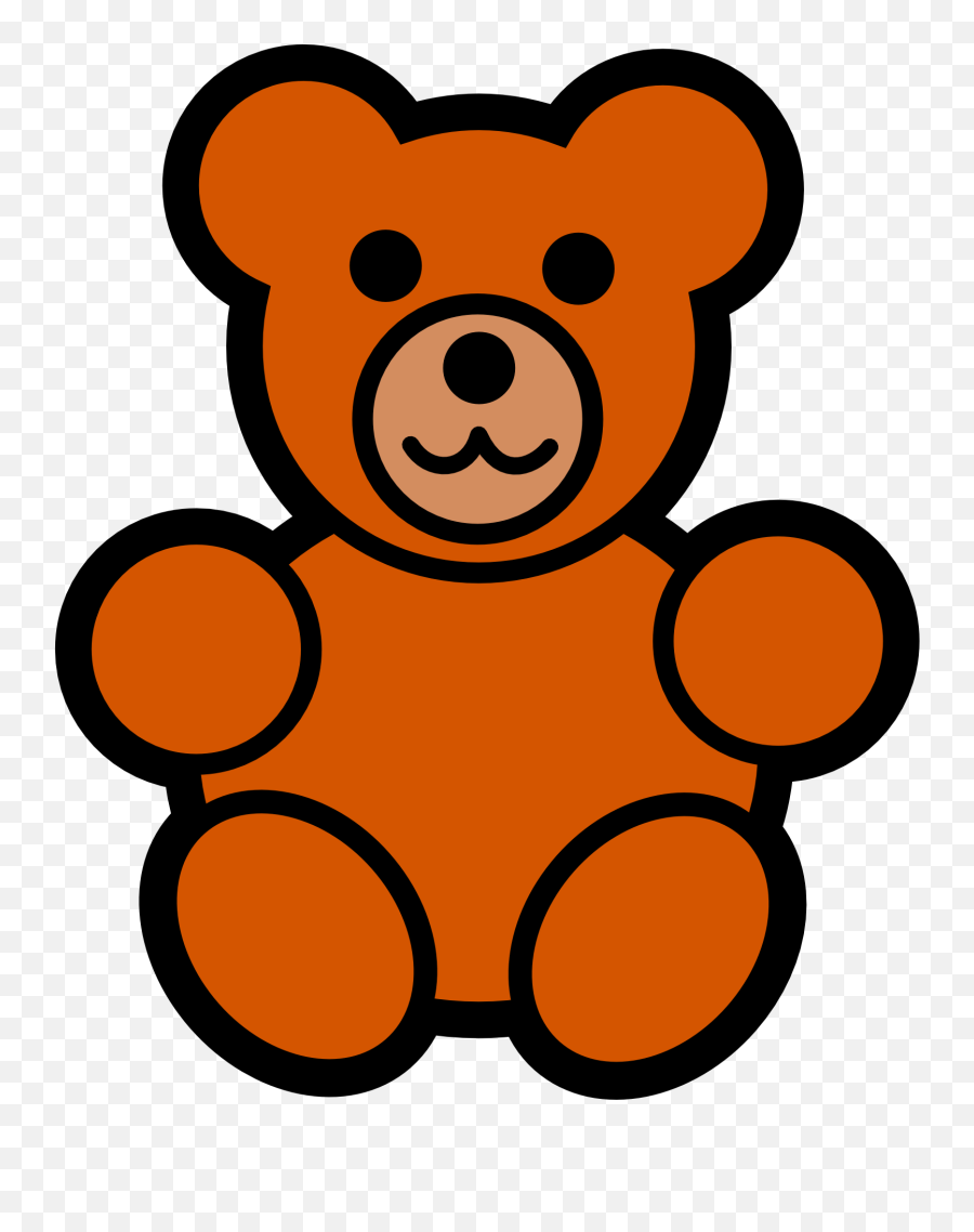Teddy Bear Clipart Free Clipart Images - Bears Clip Art Emoji,Bear Clipart