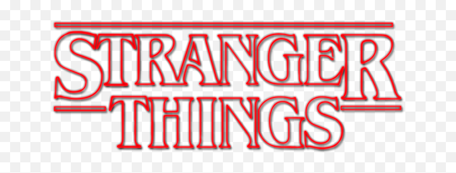Stranger Things Logo Png Hd Png - Horizontal Emoji,Stranger Things Logo