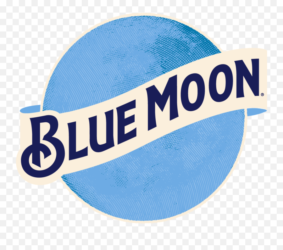 Blue Moon Png - Blue Moon Beer Logo Clipart Full Size Vector Blue Moon Logo Emoji,Moon Logo