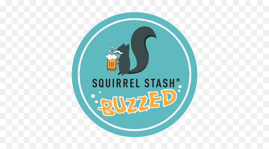 Download Buzzed Round Label Logo Registered For Web Png Emoji,Squirrel Logo