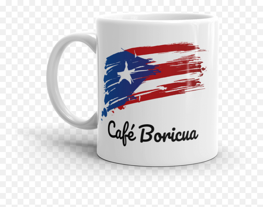 Pr Flag Boricua Coffee Mug Emoji,Puerto Rico Flag Png