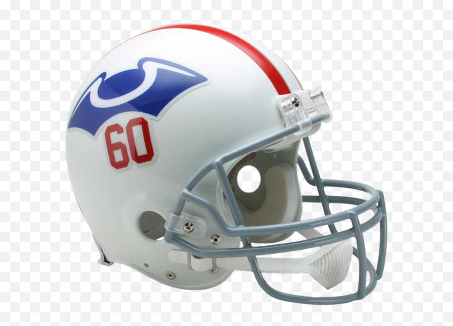 New England Patriots Mini Vsr4 Throwback 1960 Emoji,Patriot Throwback Logo