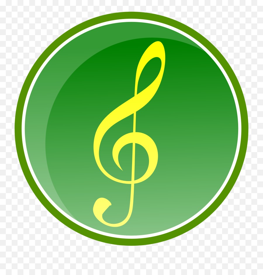 Free Clip Art Music Icon - Green2 By Gsagri04 Emoji,Free Clipart Music