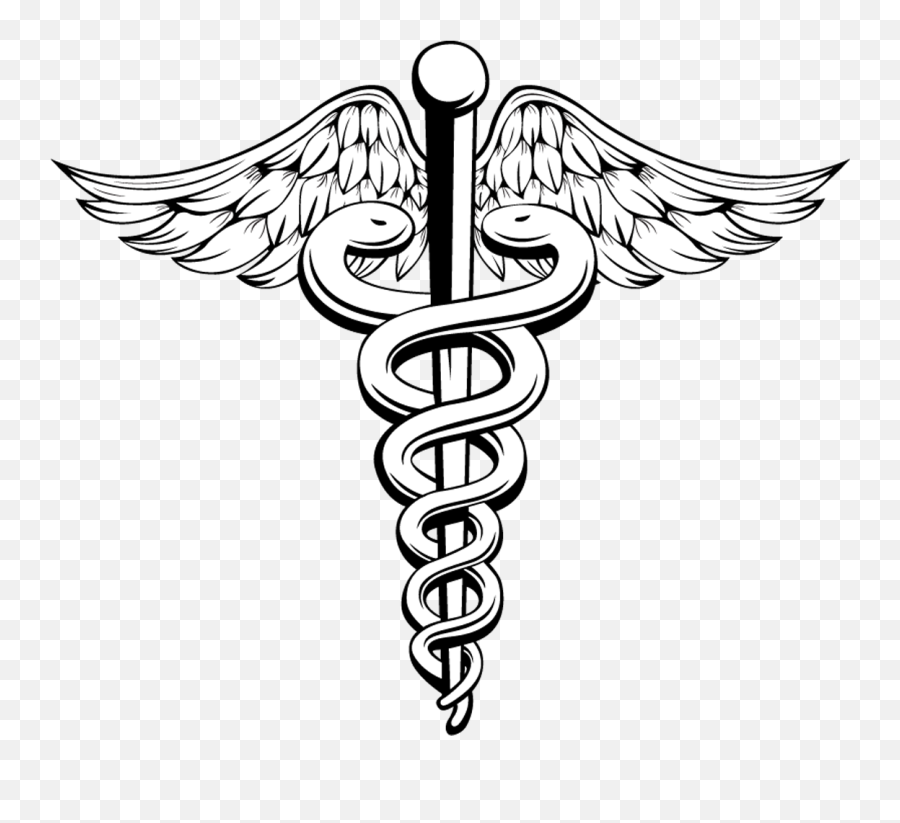 Download Doctor Of Symbol Rod As - Medical Snake Logo Emoji,Medicine Clipart