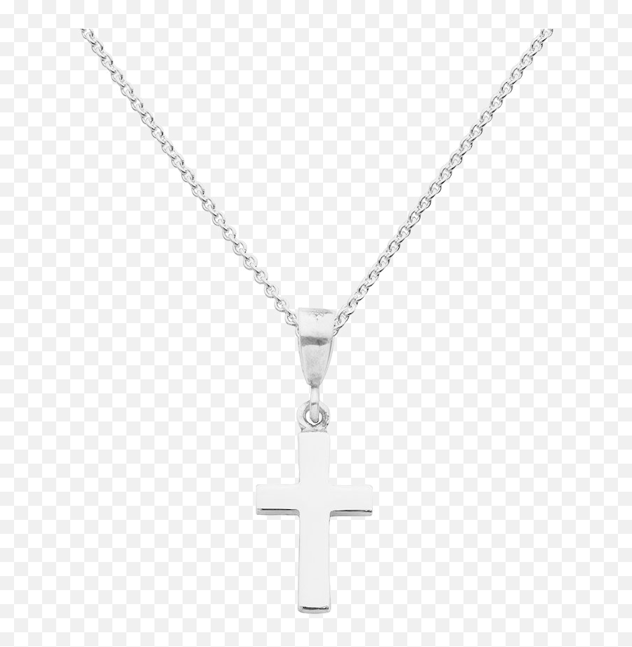 Silver Chain Png Pic Png Arts Emoji,Cross Necklace Png