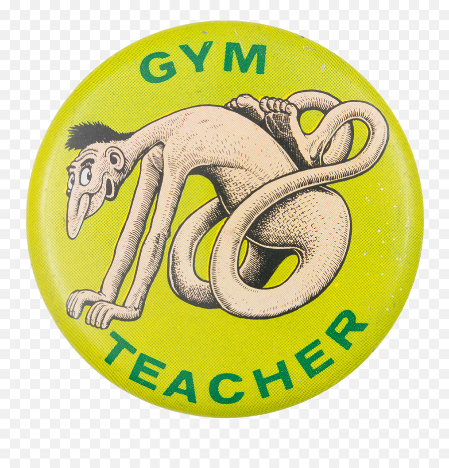 Download Basil Wolverton Gym Teacher - Humorous Vintage Gym Emoji,Vintage Gym Logo