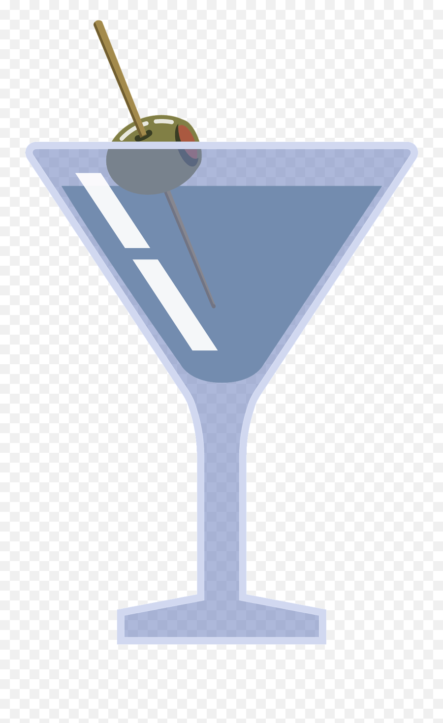 Martini Glass Cocktail Glass Clip Art - Copo Drink Desenho Png Emoji,Martini Glass Clipart