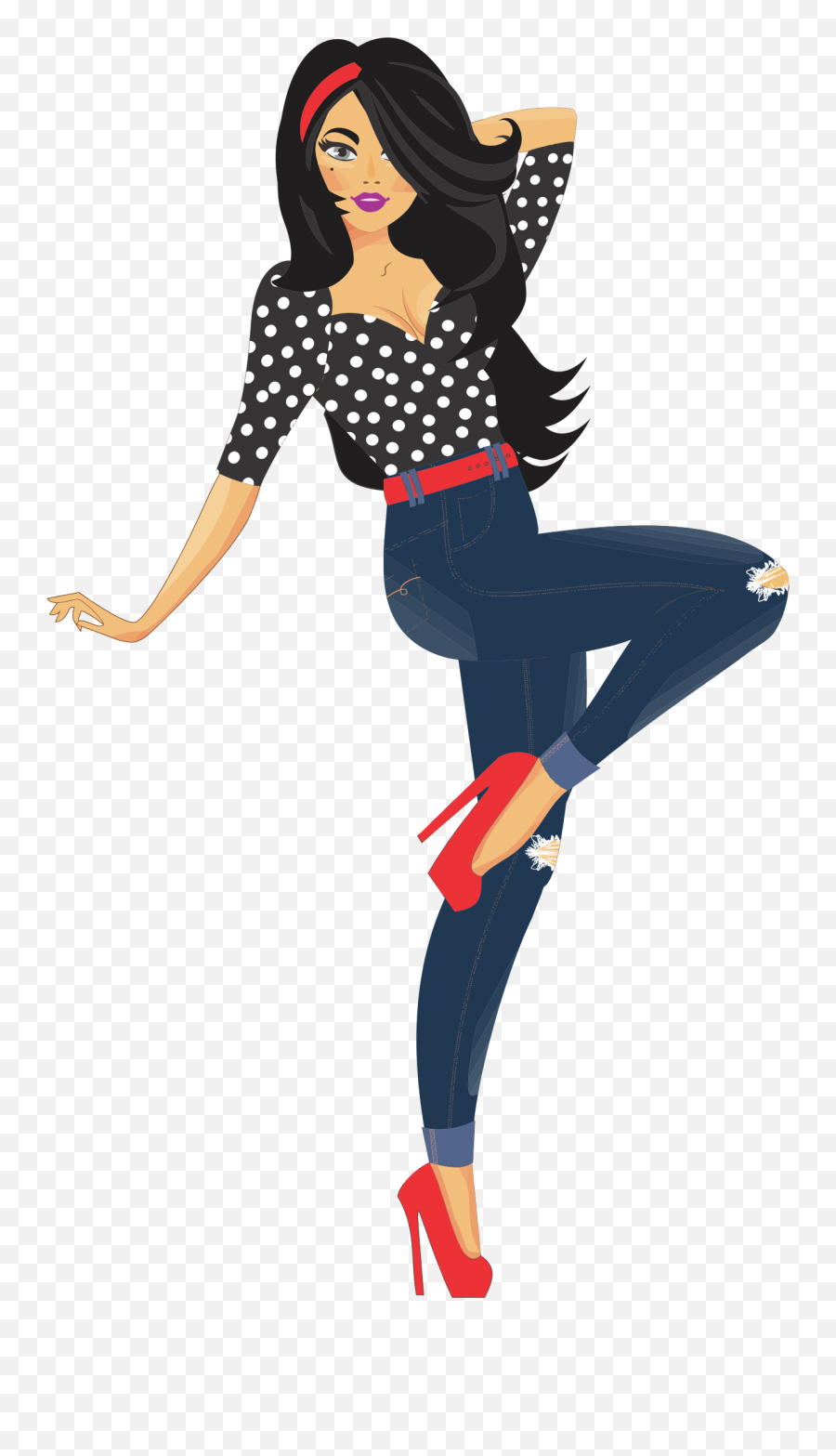 Fashion Clipart Fashion Person Picture - Fashion Model Clipart Emoji,Fashion Clipart