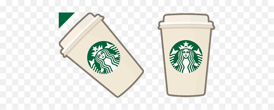 Starbucks Coffee Cup Cursor U2013 Custom Cursor - Starbucks Coffee Emoji,Starbuck Logo