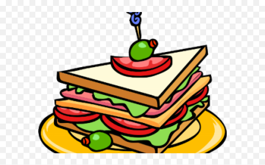 Lunch Clipart Png - Sandwich Clip Art Emoji,Lunch Clipart