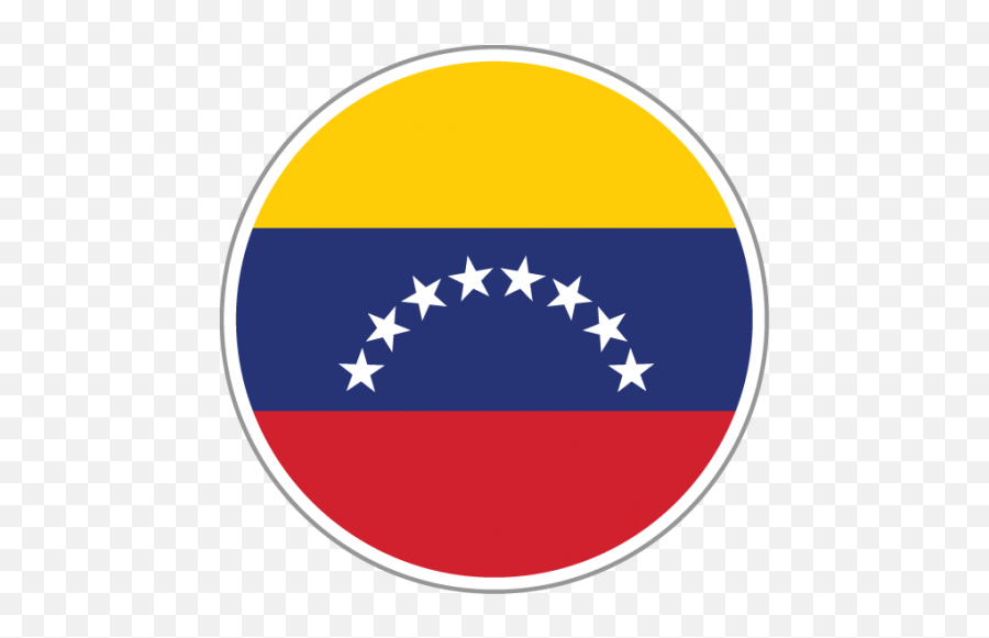 Venezuela - Venezuela Flag Circle Emoji,Venezuela Png