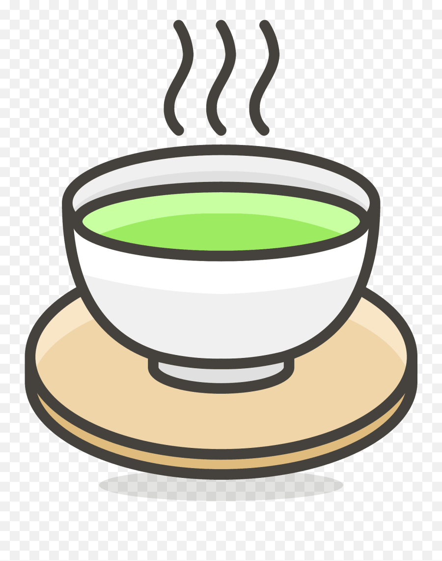 Teacup Without Handle Emoji Clipart Free Download - Sopa Icono,Teacup Clipart