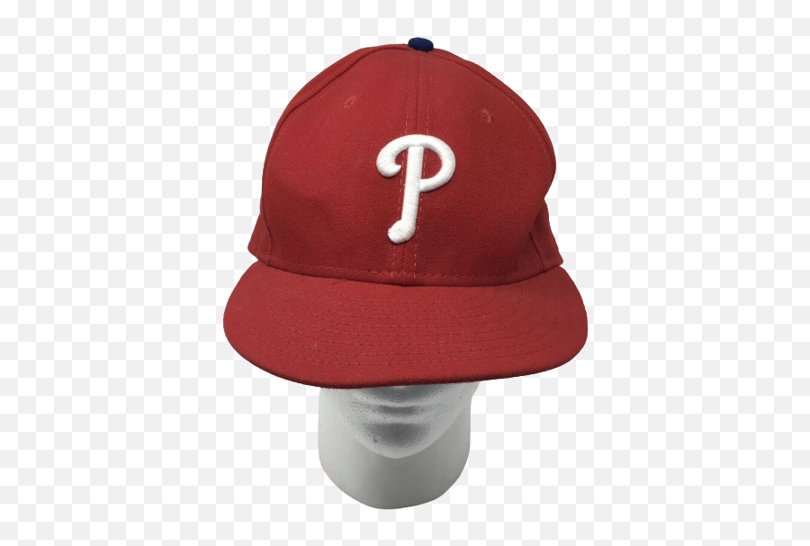 New Era Philadelphia Phillies Baseball Cap Game 59fifty Red - For Baseball Emoji,Philadelphia Phillies Logo