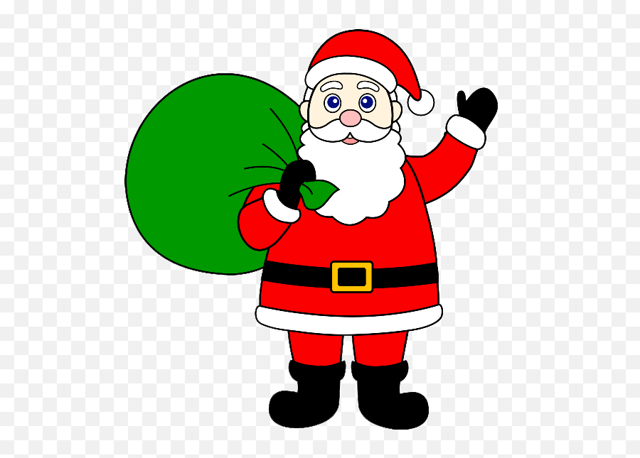 Santa Claus Clipart Png Free Download - Christmas Easy Santa Claus Drawing Emoji,Santa Face Clipart