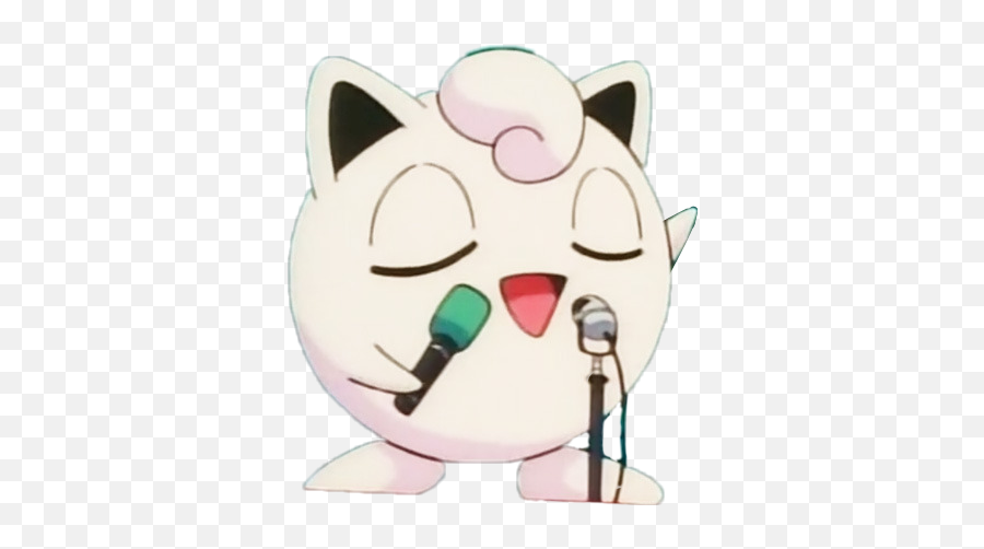 Jigglypuff Singing Png Emoji,Jigglypuff Png